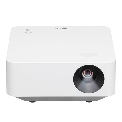 LG PF510Q - Proyector, CineBeam, SmartTV, webOS 22, hasta 100 Pulgadas, Fuente LED, 450 lúmenes FHD, 1920 X 1080px, Blanco