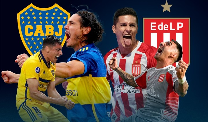 Merentiel y Cavani por Boca, Carrillo y Javier Correa por Estudiantes. En la semi de la CdL chocan dos delanteras on fire.