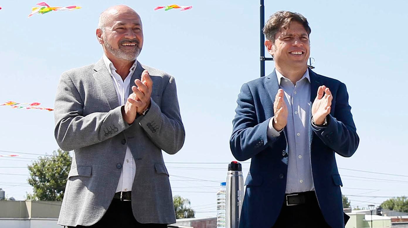 El intendente de Ensenada, Mario Secco, es uno de los que postula al gobernador bonaerense, Axel Kicillof, para el 2027. (Foto: NA).