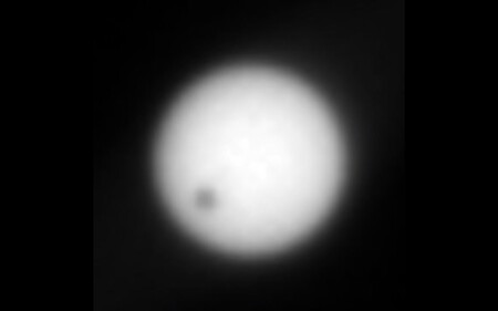Eclipse de Deimos en Marte