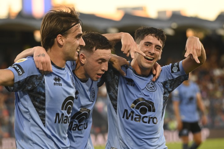 Belgrano se ilusiona con la Sudamericana (Fotobaires).