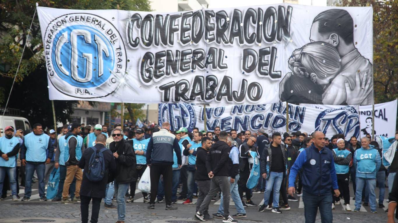 Los informes de la mesa chica del Gobierno y la decisión de minimizar el impacto del paro de la CGT (Foto: NA - Mariano Sánchez).