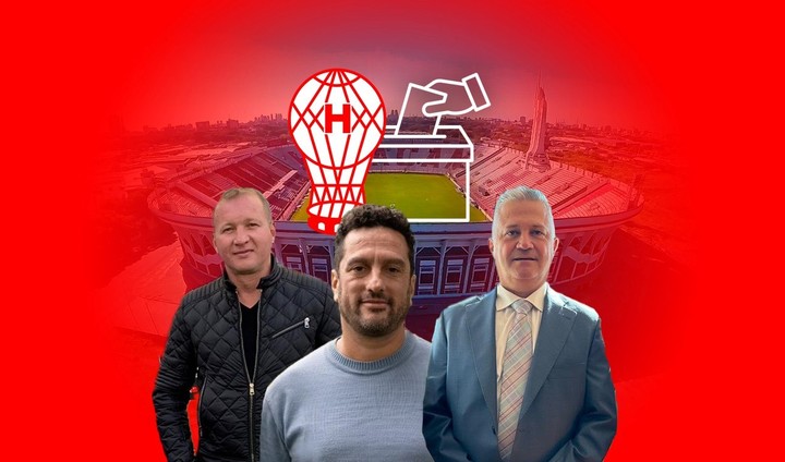 Abel Poza, Héctor Hussein y Fernando Folchi competirán entre sí para llegar a la presidencia de Huracán el próximo 2 de junio.
