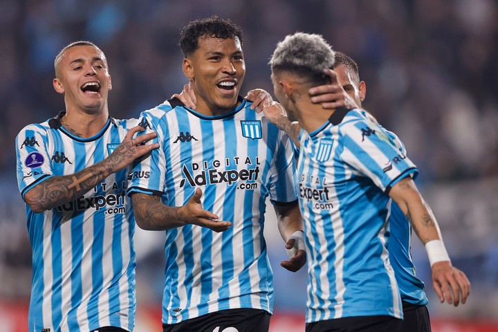 Racing se clasificó primero. EFE/ Juan Ignacio Roncoroni