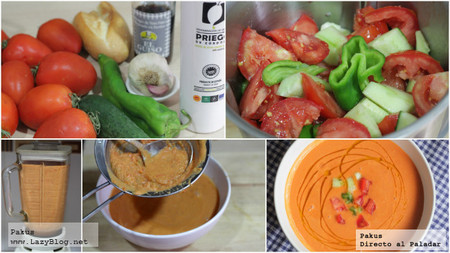 gazpacho andaluz tradicional paso a paso