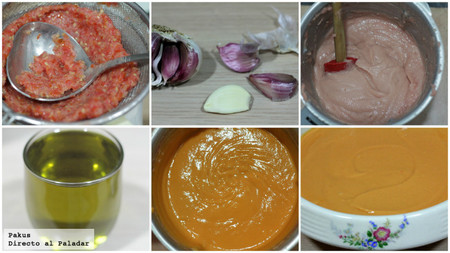 salmorejo tradicional pasos