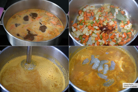 Sopa de Pescado. Pasos