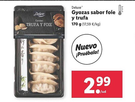 Gyozas Trufa Foie