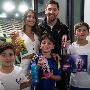 Video: la familia Messi en el comercial de la bebida