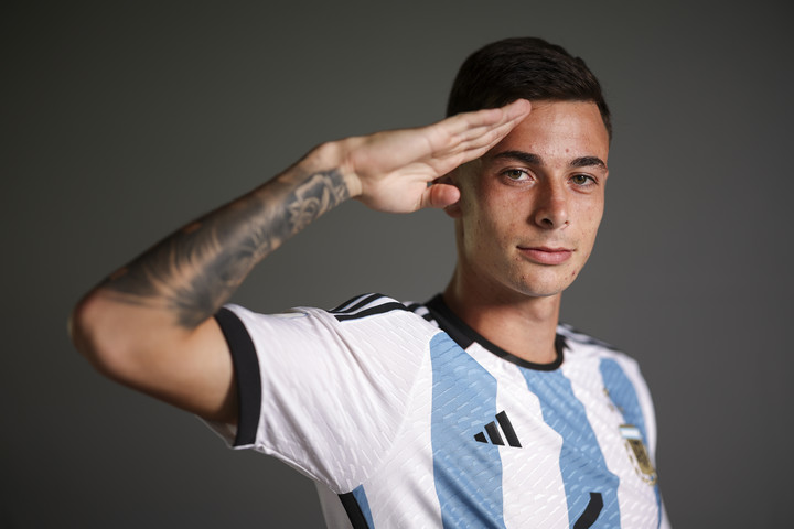 Gómez jugó el Mundial Sub 20 con la Argentina (Photo by Hector Vivas FIFA/FIFA via Getty Images)