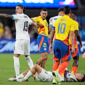 Colombia vs. Uruguay hoy EN VIVO por la Copa América 2024: los Cafeteros ganan, pero se quedaron con un jugador menos