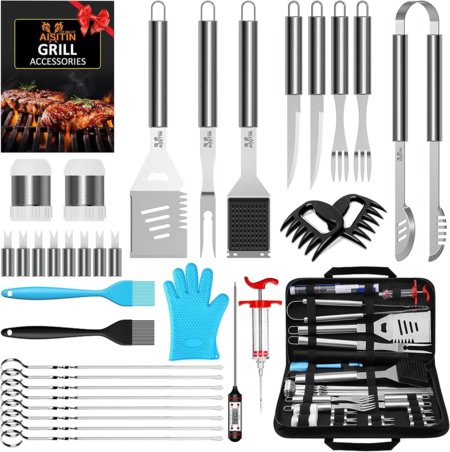 Aisitin Utensilios Para Barbacoa 35 Piezas