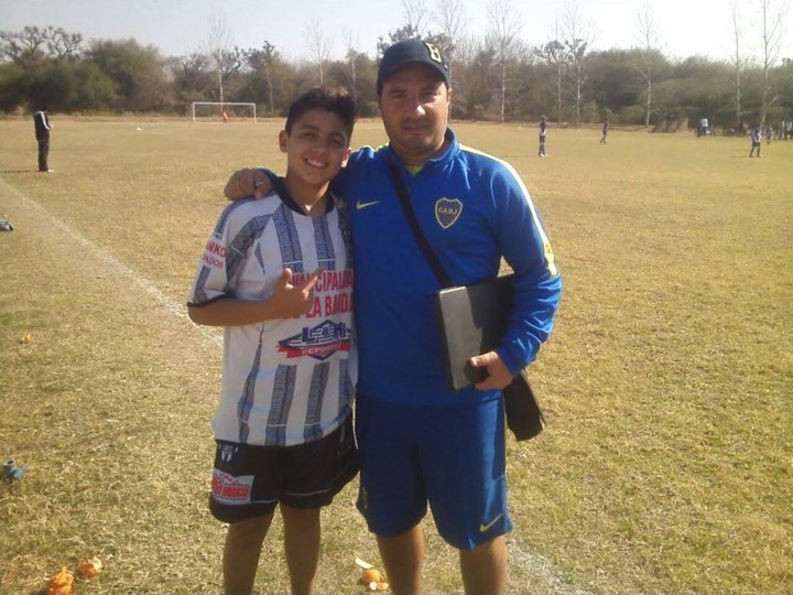 Mazzilli junto con el Changuito Zeballos.