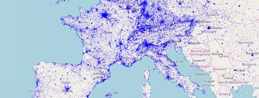 Este mapa te muestra todos los puntos de carga para coche eléctrico que hay instalados en Europa 