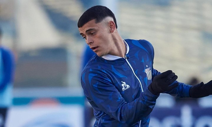 Ramón Sosa, un peligro para River.