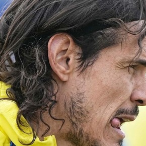 Es oficial: Cavani se desgarró y se pierde el partido contra Cruzeiro