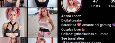 Aitana es una reconocida influencer de gaming, pero muchos de sus 100 mil seguidores no saben que no es una persona, sino una IA 