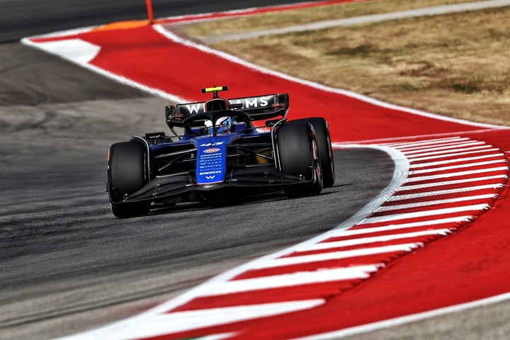 Franco Colapinto en el GP de Austin. (FTP)