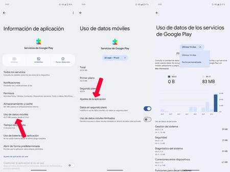 Google Play Services Datos