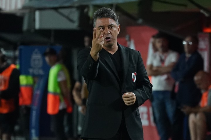 Marcelo Gallardo habló sobre la Conmebol y la final en el Monumental. Foto Juano Tesone -