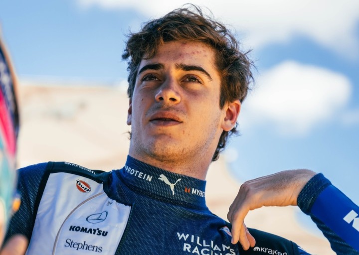 Franco Colapinto se prepara para el GP de Qatar. (Williams Racing)