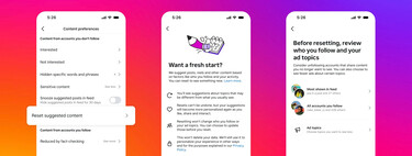 Si el algoritmo de Instagram no te gusta, tienes una nueva opción: resetearlo 