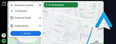 Cómo crear una ruta con varias paradas en Android Auto con Google Maps 