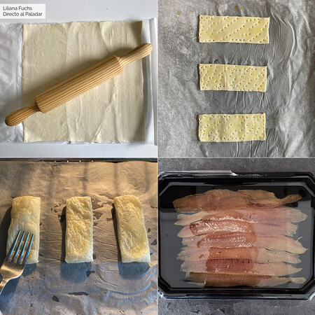 Tostas Anchoas Hojaldre Pasos