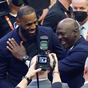 La confesión de LeBron James sobre el día que jugó con Michael Jordan