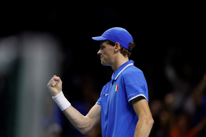 Sinner, la mejor raqueta italiano y del mundo. (EFE)