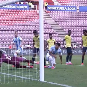 Argentina sigue empatando tras un penal errado de Ruberto