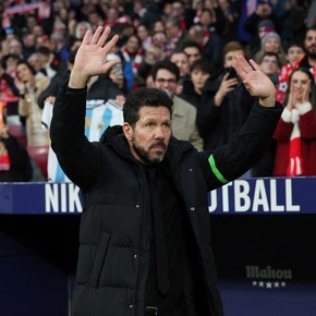 Cómo vivió Simeone su partido 500 en el Atlético Madrid
