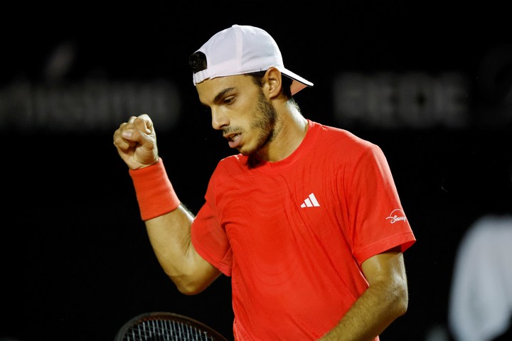 Cerúndolo ganó en su debut. (Reuters)