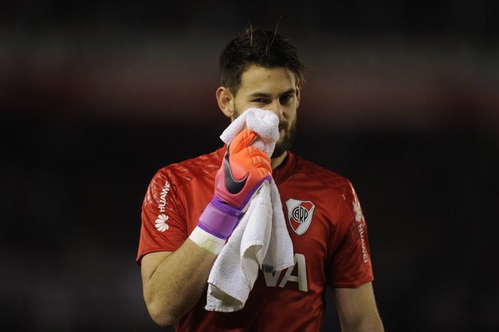 Tras su debut en River, Batalla fue cedido en siete ocasiones consecutivas (FTP-Maxi Failla).