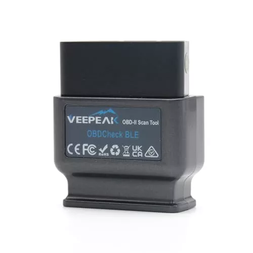 Veepeak OBDCheck BLE Bluetooth OBD II EOBD Escáner Herramienta de diagnóstico de automóvil Verificación del Motor Lector de código para iOS y Android