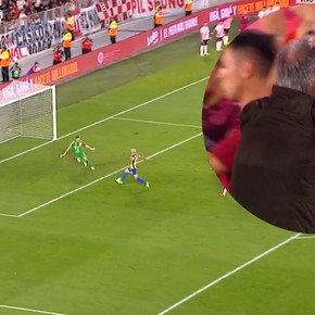 Video: el increíble gol que erró Copetti ante River y la reacción de Holan en el banco de Central