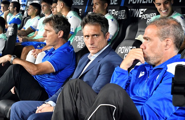 Gustavo, Guillermo Barros Schelotto y Pocho Insúa (Fotobaires).