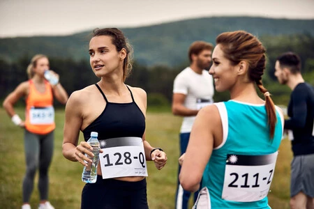 running