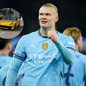 Uno más para la colección: Erling Haaland y su nueva Ferrari amarilla