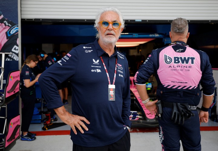 Flavio Briatore es el hombre fuerte del equipo.