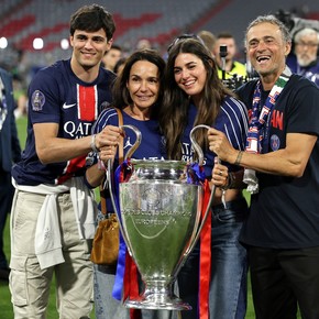 La emotiva declaración de Luis Enrique tras ganar la Champions: "Xana está aquí con nosotros"