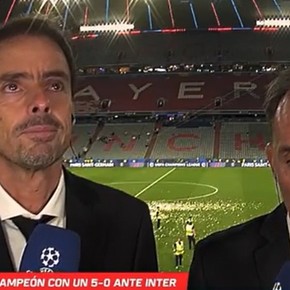 Video: Closs y Latorre lloraron en vivo por una frase de Luis Enrique