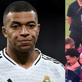 La reacción de Mbappé a la consagración del PSG en la Champions League