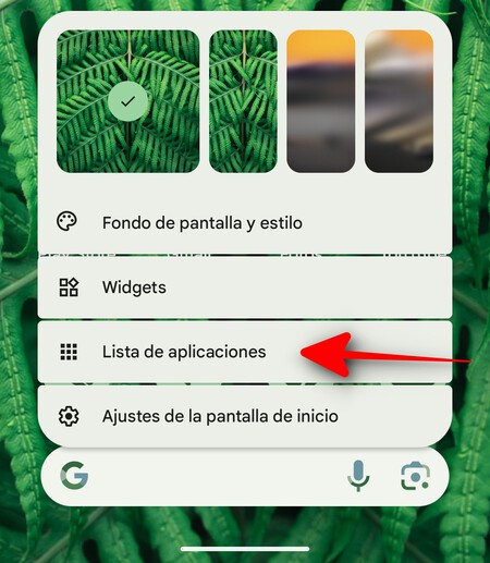 Android 16 Lista Apps