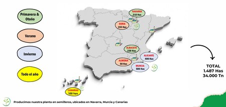 Mapa Florette