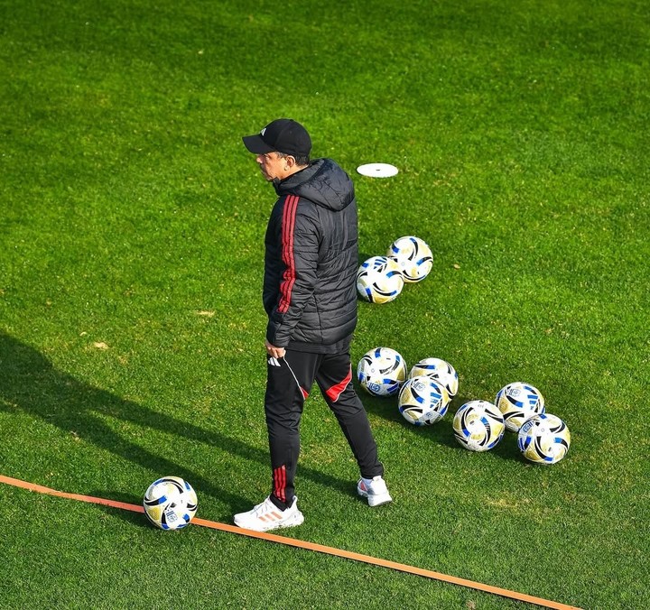 Gallardo en la práctica. 