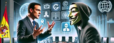 Sánchez afirma que "no se puede ir por la calle con careta" para criticar el anonimato en redes. Pero en España sí se puede