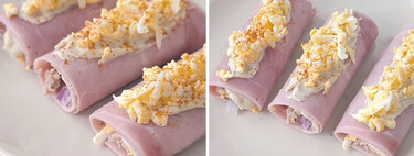 Canelones fríos para una cena de verano: listos en 5 minutos, ricos en proteínas y muy bajos en hidratos 