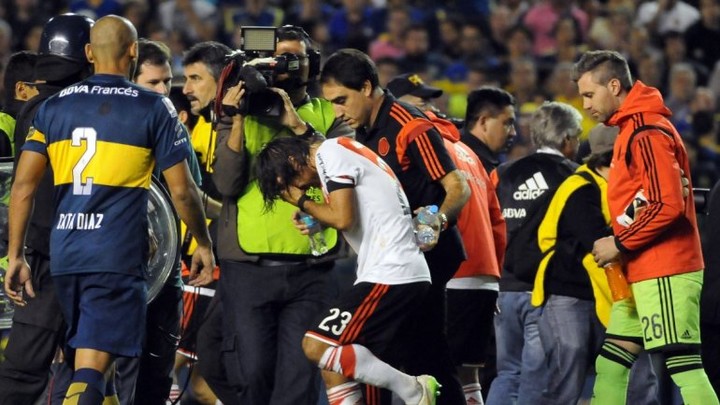 OLEIMA20160229_0135 La serie contra River en la Libertadores 2015 terminó en escándalo.