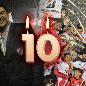 Aniversario histórico: una década de la primera Libertadores del ciclo Gallardo en River